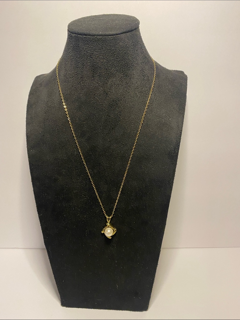 Gold color necklace